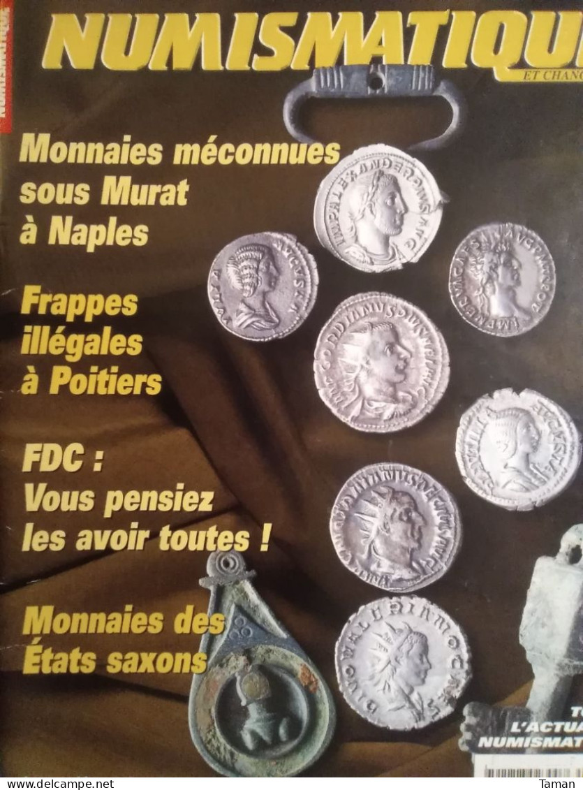 Numismatique & Change - Légendes En Creux - Naples Murat - Poitiers - Etats Saxons - Douzain Salamandre François 1er - Francés