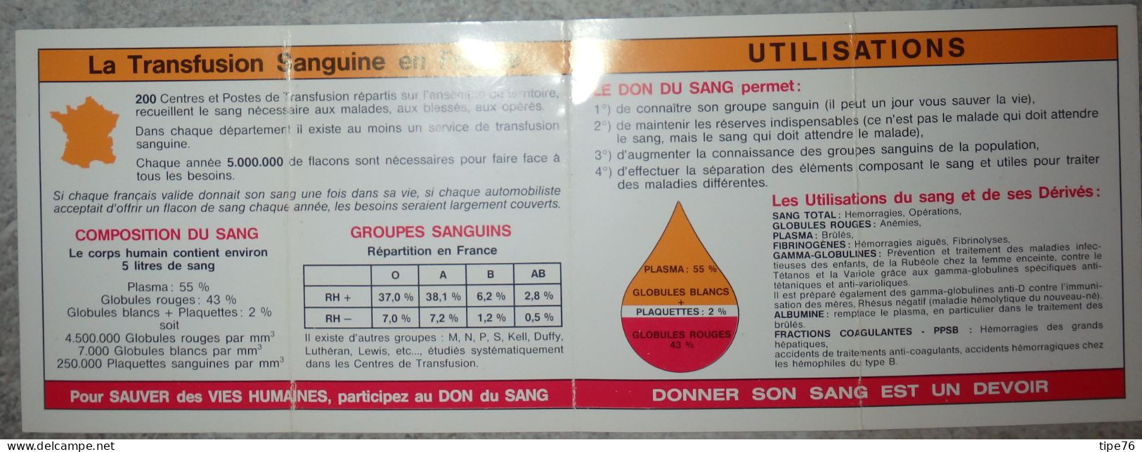 Petit Calendrier  De Poche 1987 Don De Sang Amicale Donneurs De Sang Hôpital Bicetre  - Port Elkantaoui Tunisie - Small : 1981-90