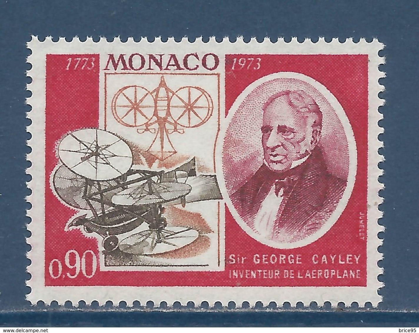 Monaco - YT N° 928 ** - Neuf Sans Charnière - 1973 - Unused Stamps