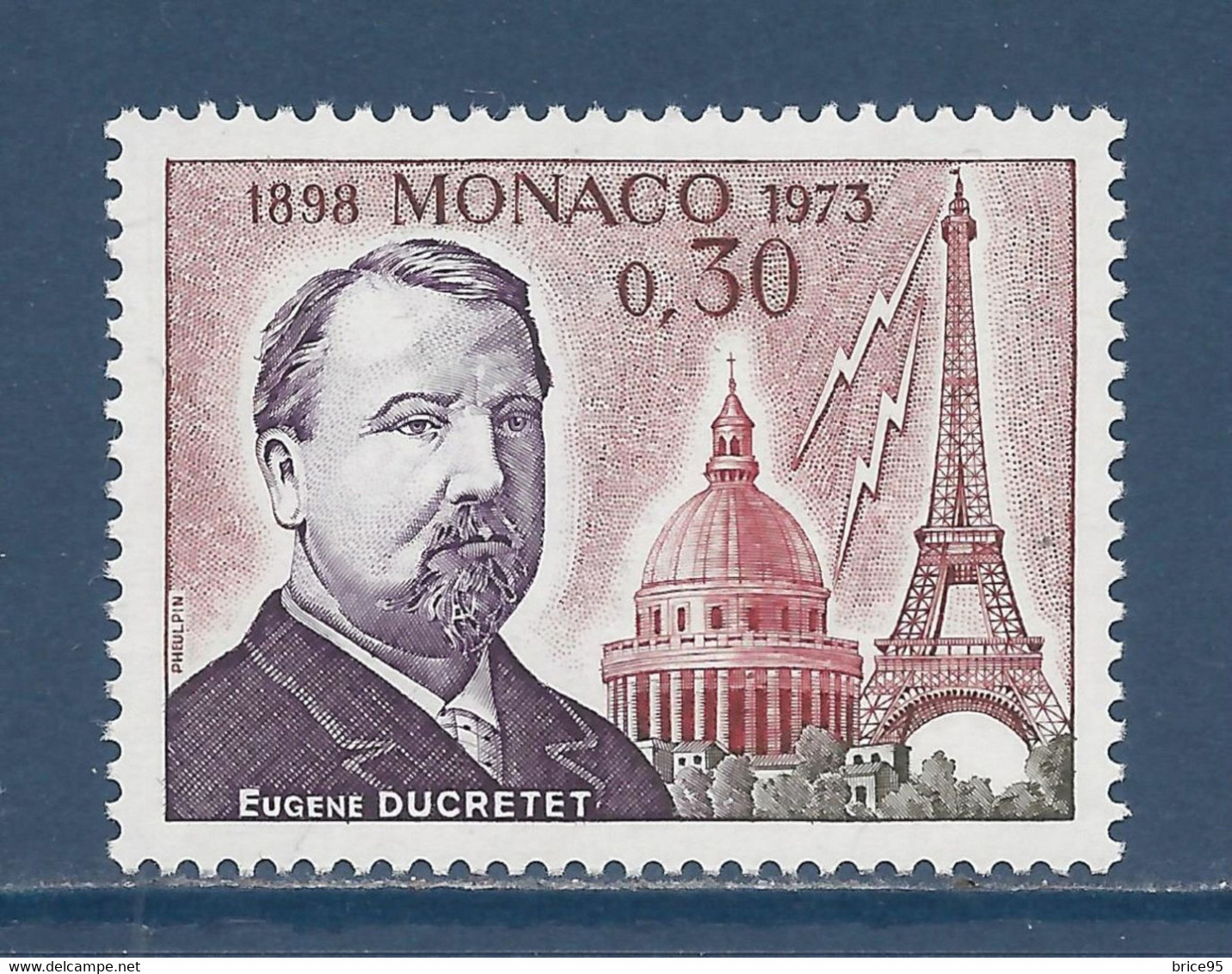 Monaco - YT N° 921 ** - Neuf Sans Charnière - 1973 - Unused Stamps