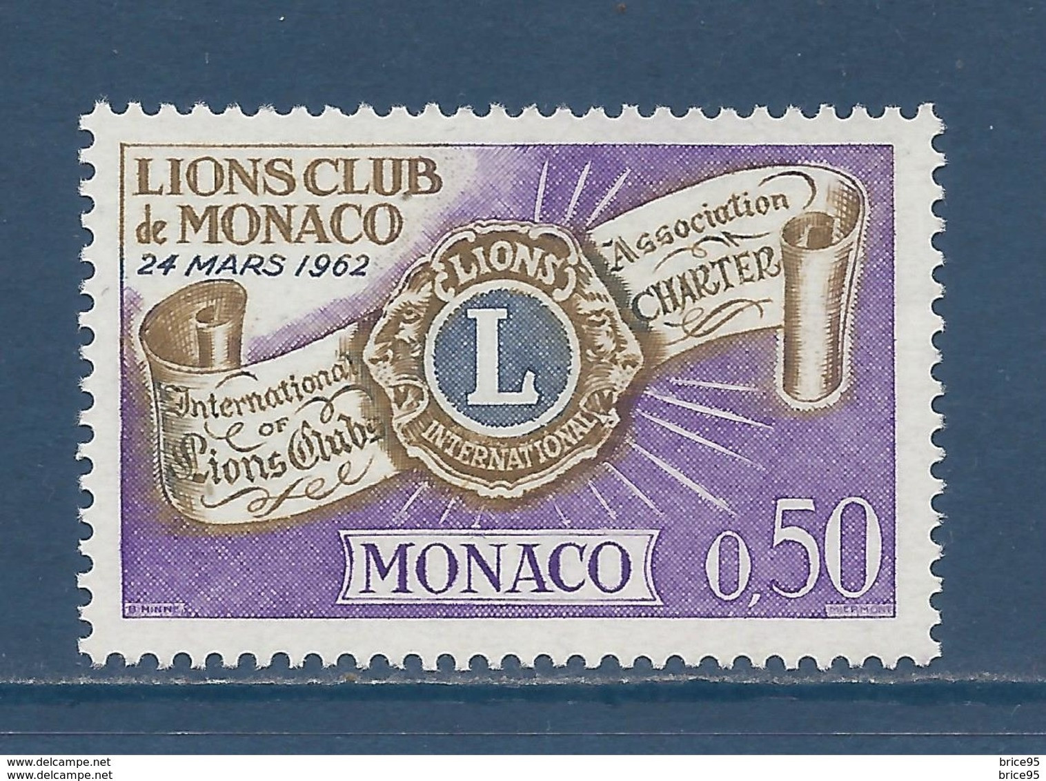 Monaco - YT N° 613 - Neuf Sans Charnière - 1963 - Ungebraucht