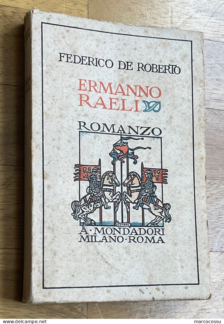 ROMANZO Di ERMANNO RAELI 1923 - Alte Bücher