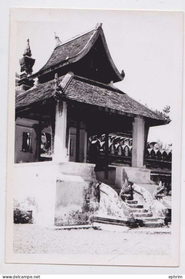 Laos Lao Vientiane Temple Pagode That Luong Photographie Ancienne - Laos