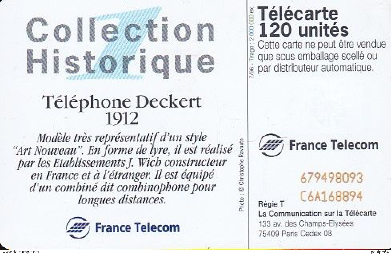 F678 07/1996 - DECKERT - 120 SC7 - 1996