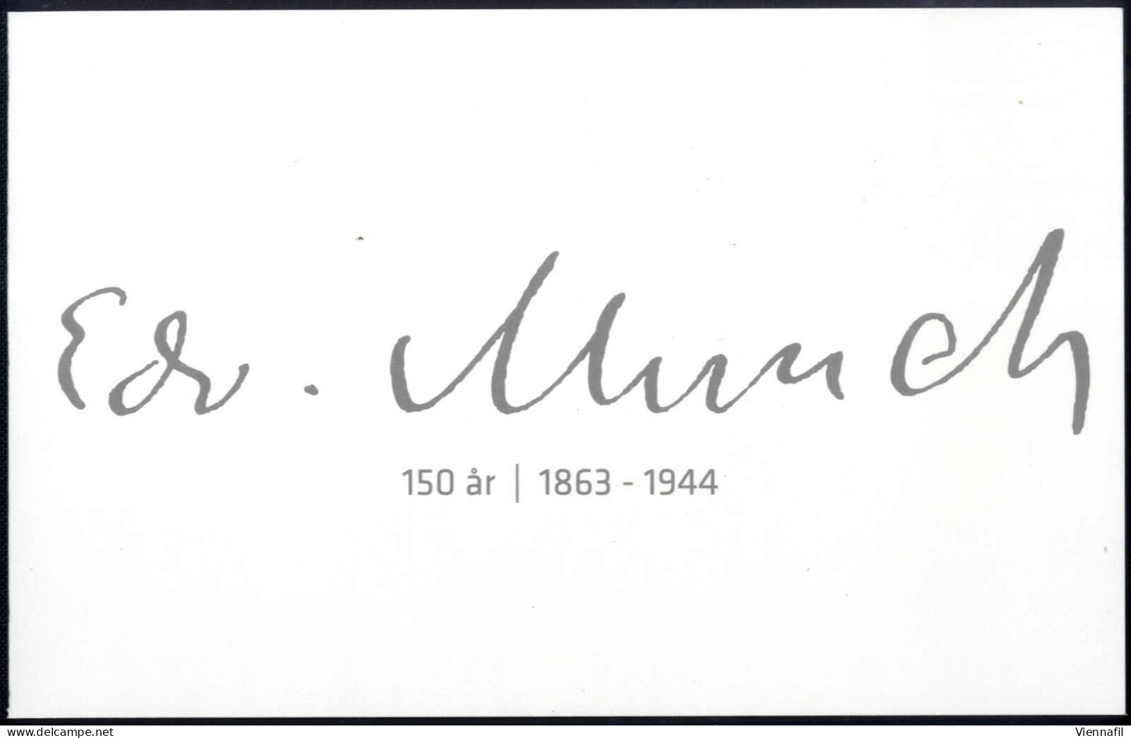 ** 2013, Markenheftchen Munch, Postfrisch, Mi. 1804-7/ 40,- - Sonstige & Ohne Zuordnung