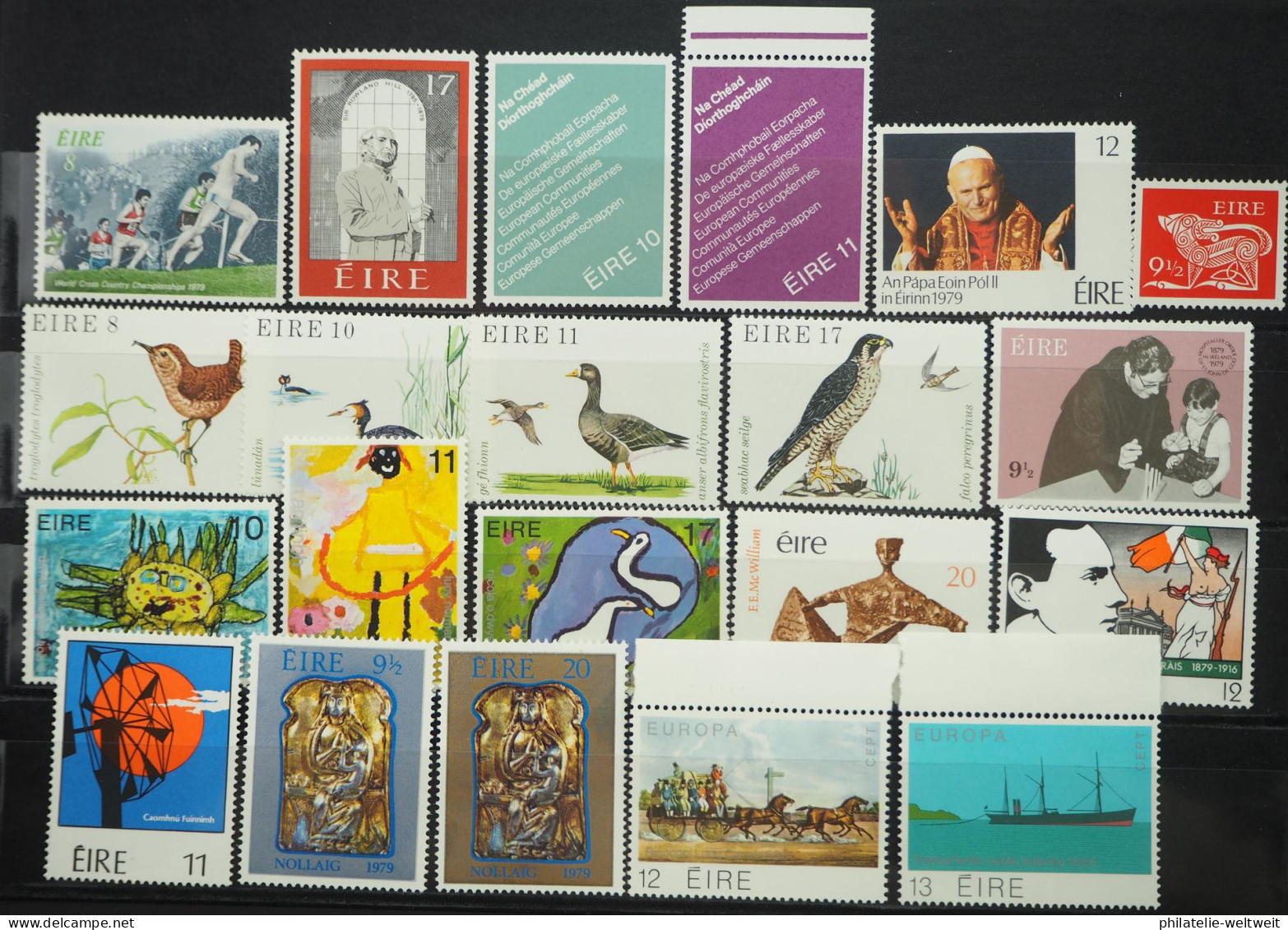 1979 Irland; In Den Hauptnummern Kompletter Jahrgang, Postfrisch/MNH, ME 17,- - Other & Unclassified