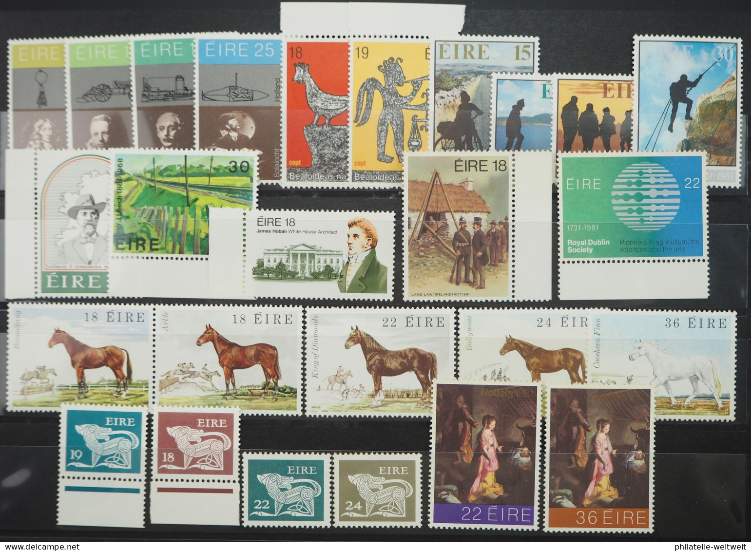 1981 Irland; In Den Hauptnummern Kompletter Jahrgang., Postfrisch/MNH, ME 26,- - Sonstige & Ohne Zuordnung