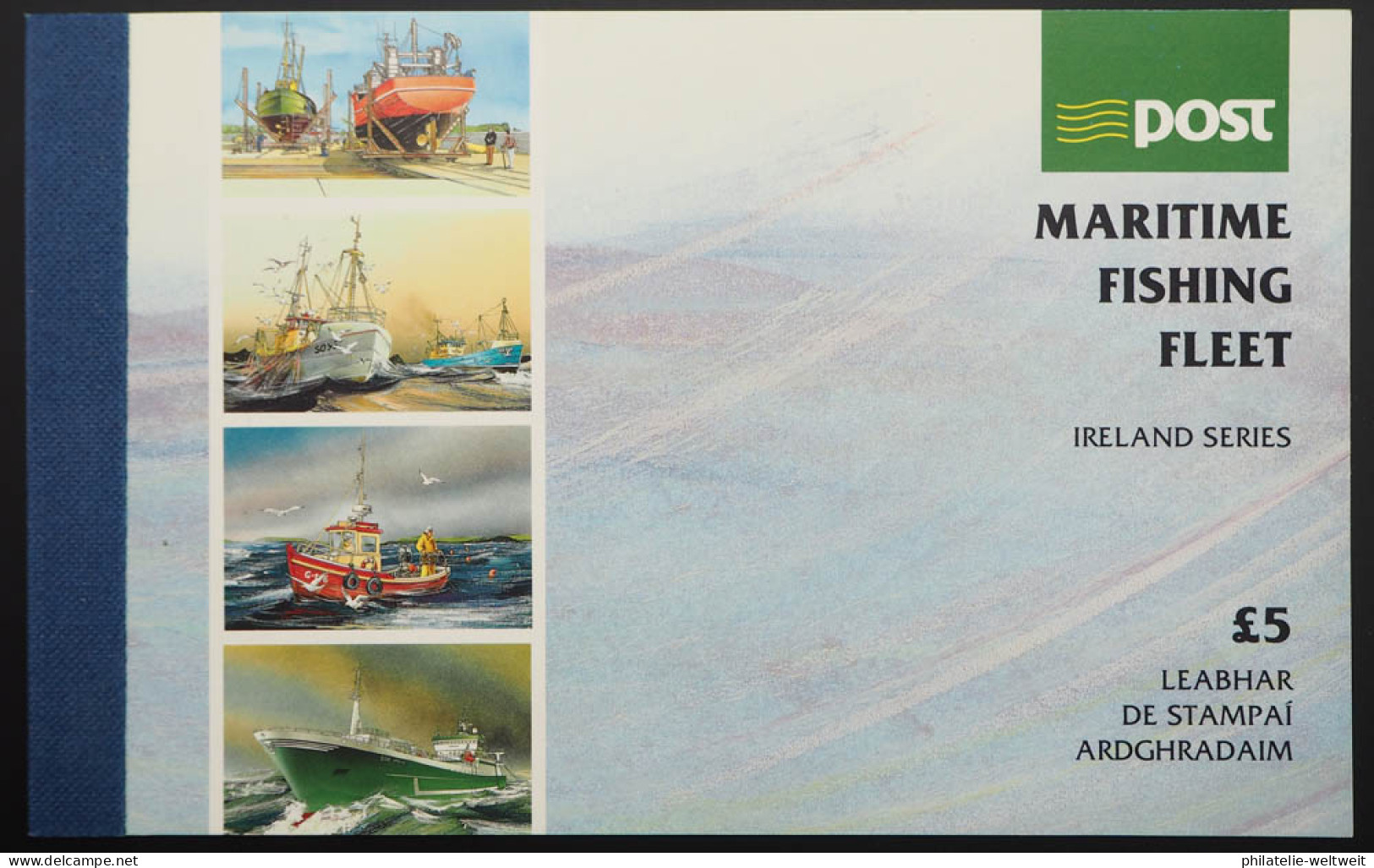 1991 Irland; Markenheftchen Fischfang, Postfrisch/MNH, MH 19, ME 25,- - Autres & Non Classés