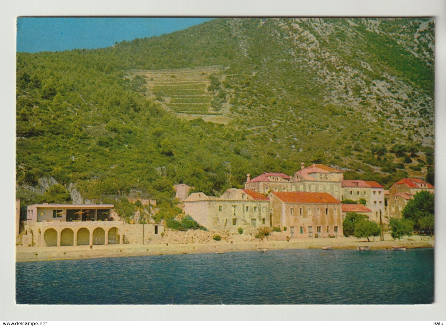 AK Trstenik Peljesac 1970 Kroatien, 1986 Nach Deutschland Gelaufen - Yougoslavie