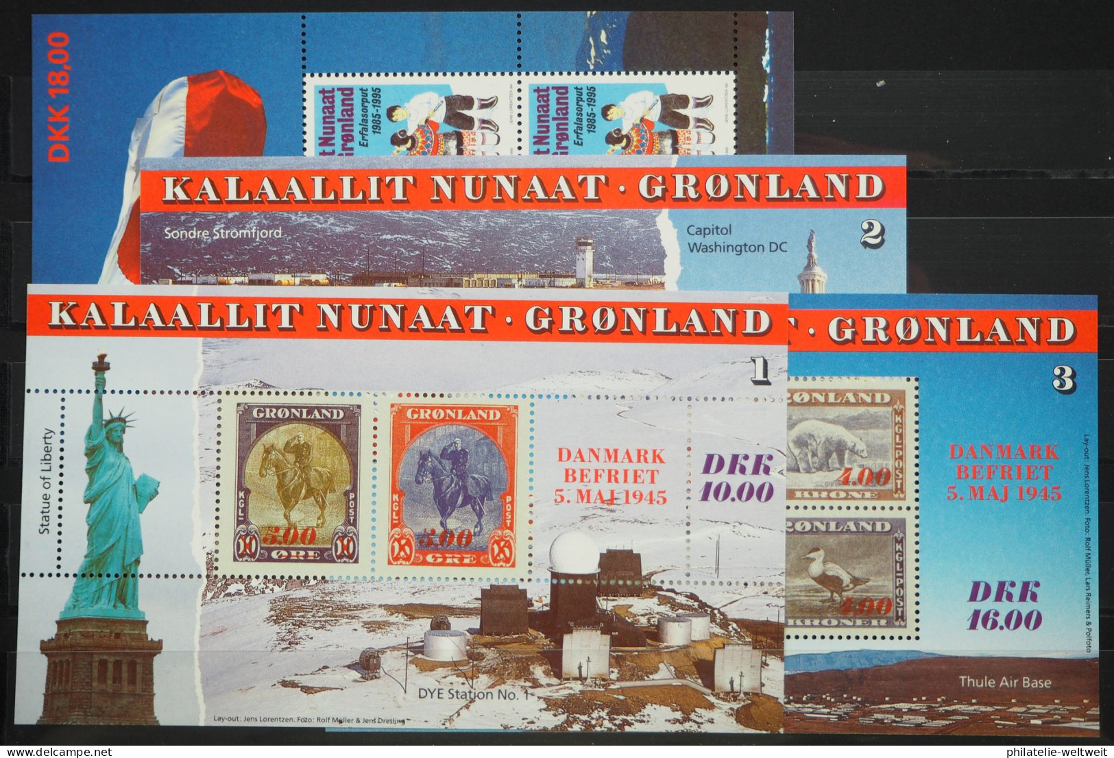 1995 Grönland; In Den Hauptnummern Kompletter Jahrgang, **/MNH, ME 72,- - Altri & Non Classificati