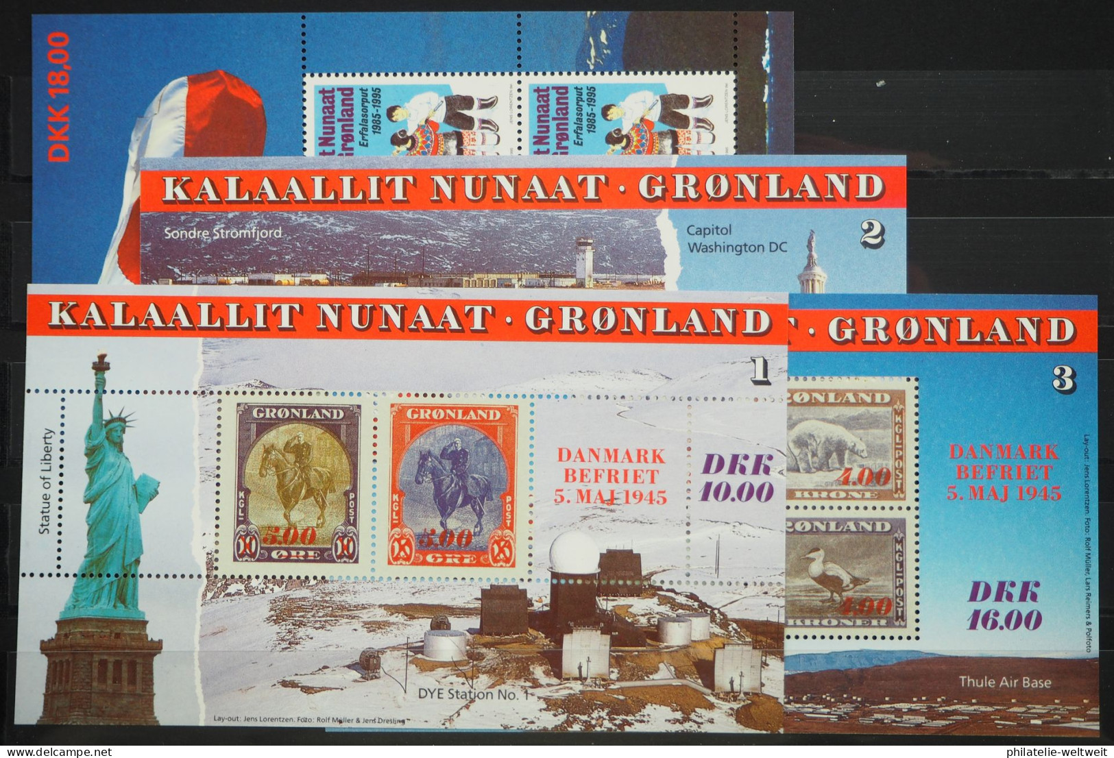 1995 Grönland; In Den Hauptnummern Kompletter Jahrgang, **/MNH, ME 72,- - Autres & Non Classés