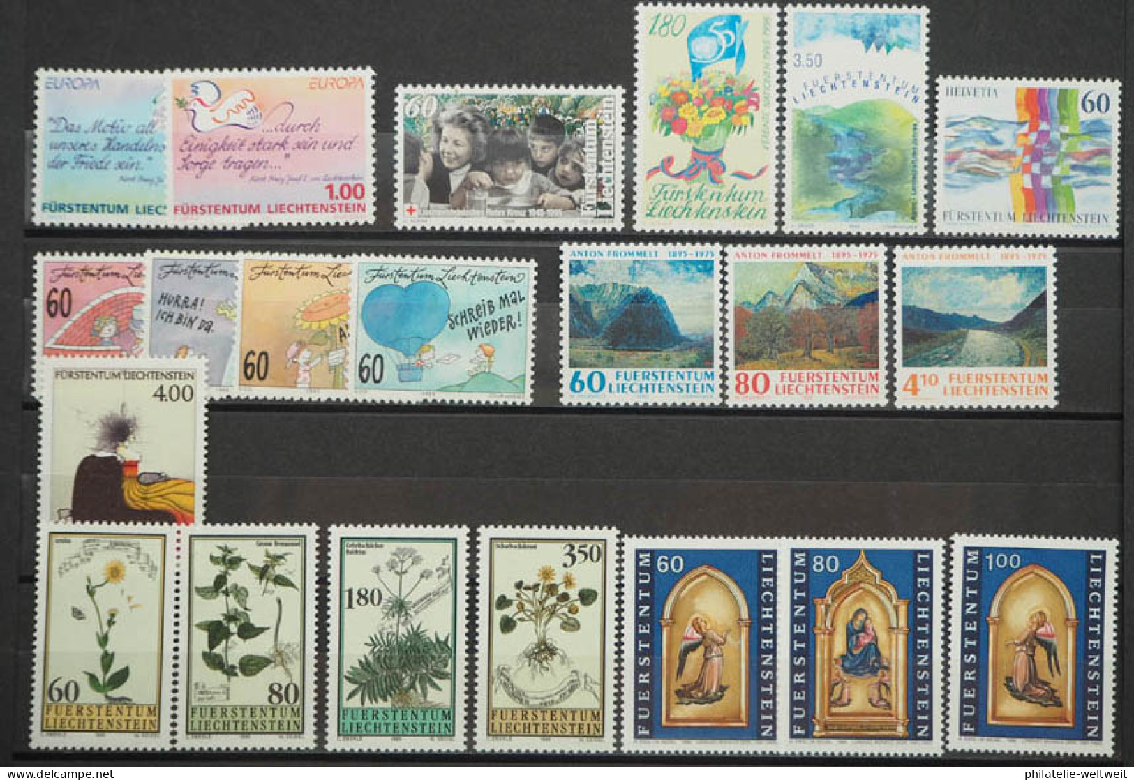 1995 Liechtenstein; Jahrgang In Den HN Komplett, Postfrisch/MNH, ME 52,- - Other & Unclassified