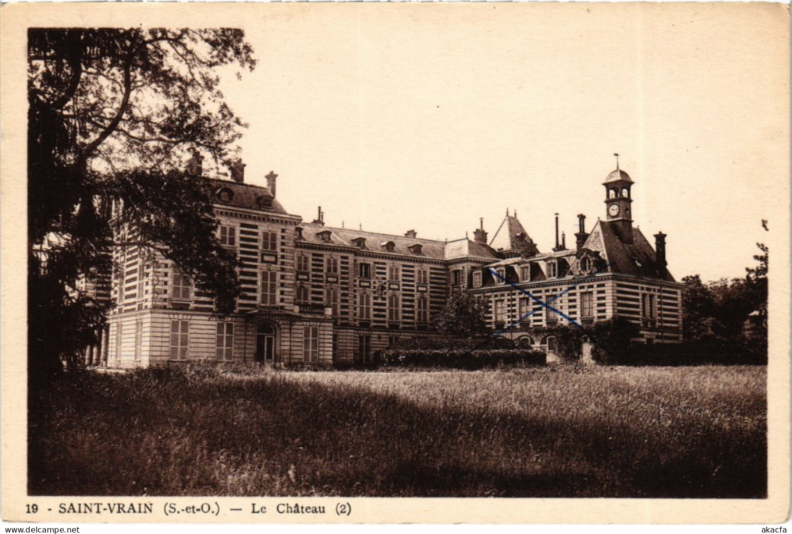 CPA Saint-Vrain Le Chateau FRANCE (1370646) - Saint Vrain