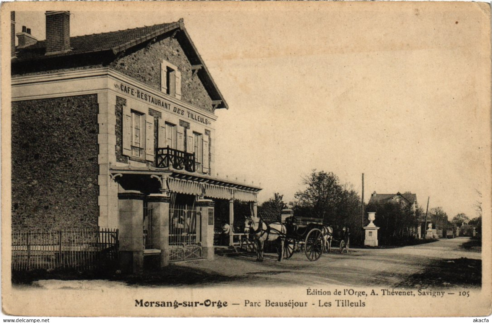 CPA Morsang Sur Orge Parc Beausejour FRANCE (1371033) - Morsang Sur Orge