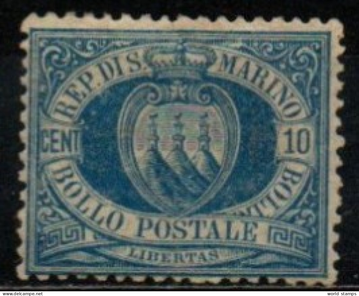 SAINT-MARIN 1877-90 * DEFECTEUX - Unused Stamps