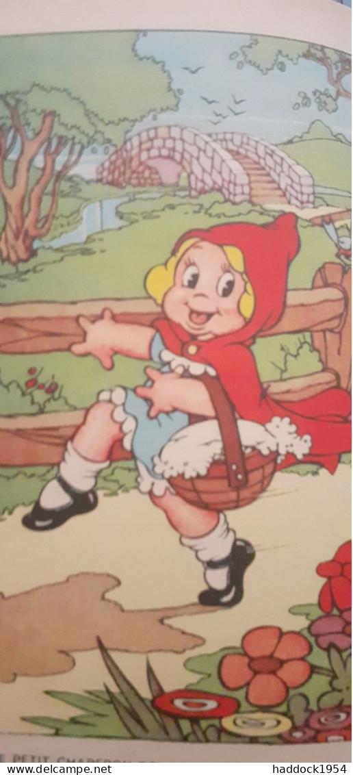 Le Grand Méchant Loup Et Le Petit Chaperon Rouge WALT DISNEY Hachette 1950 - Disney