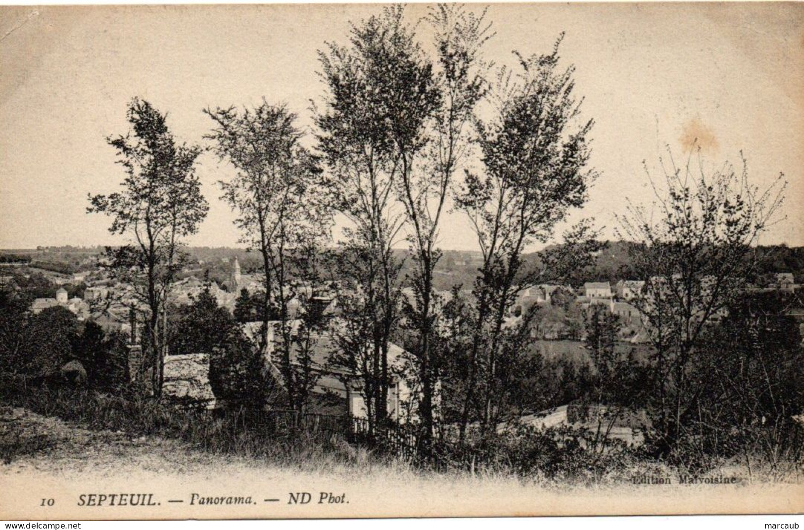 CPA 78 Yvelines - SEPTEUIL - Panorama - Septeuil