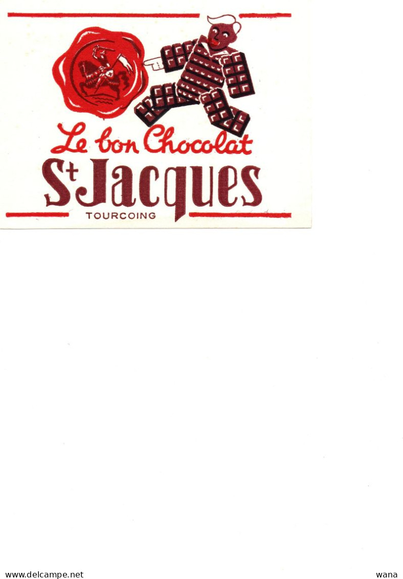 Buvard Saint-jacques Chocolat - Limonades