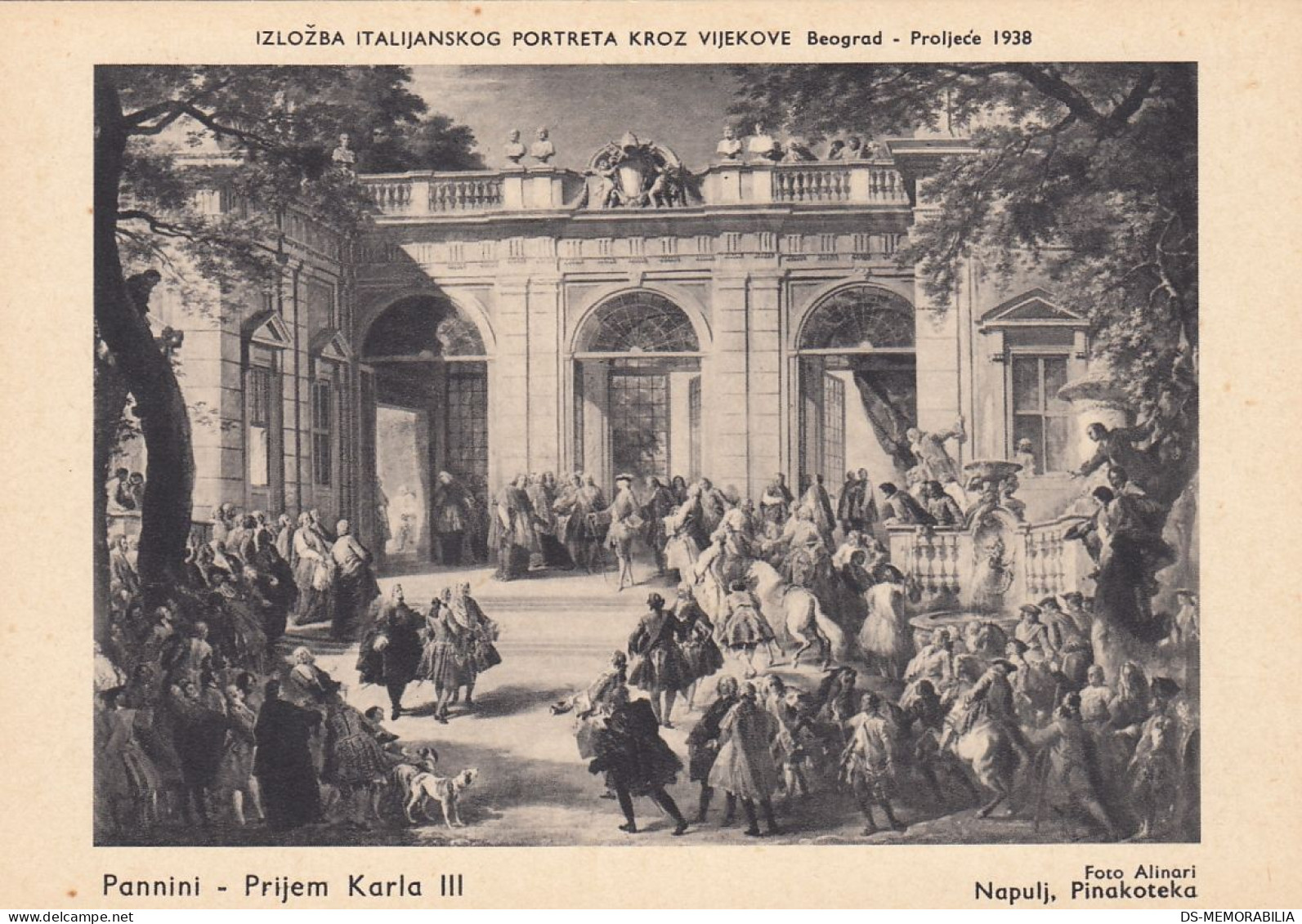 Exposition Of Italian Portrait Belgrade Serbia 1938 - Pannini - Ausstellungen