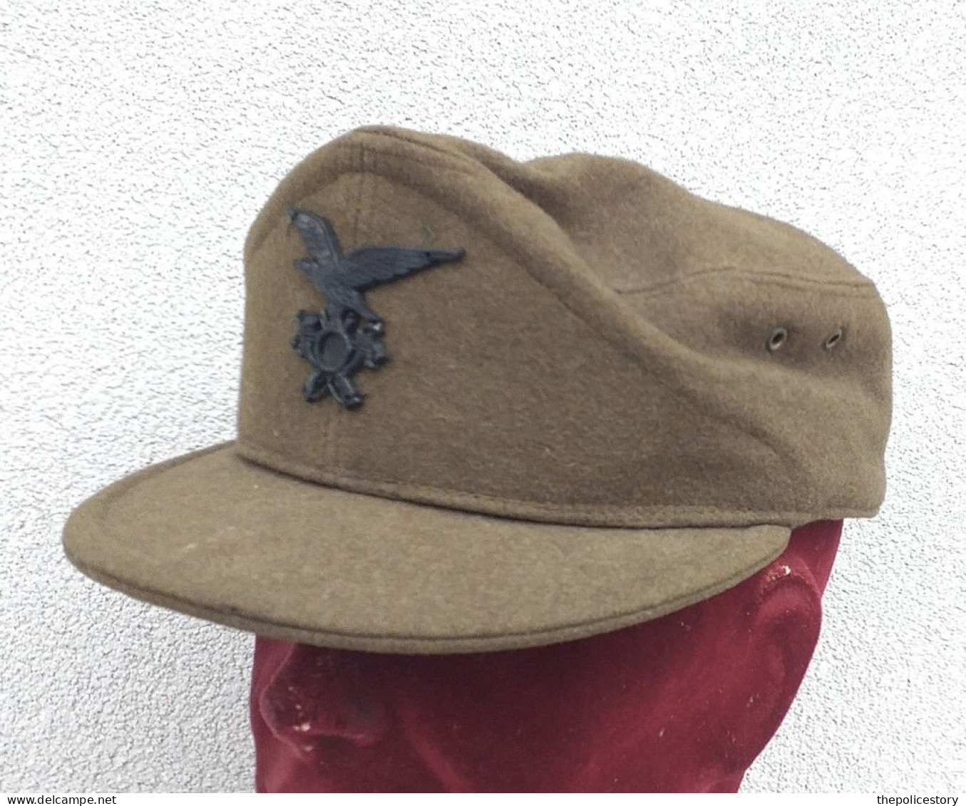 Berretto Da Campo Vintage Anni 60/70 Alpini Originale Completo Marcato Rara Tg60 - Hoeden