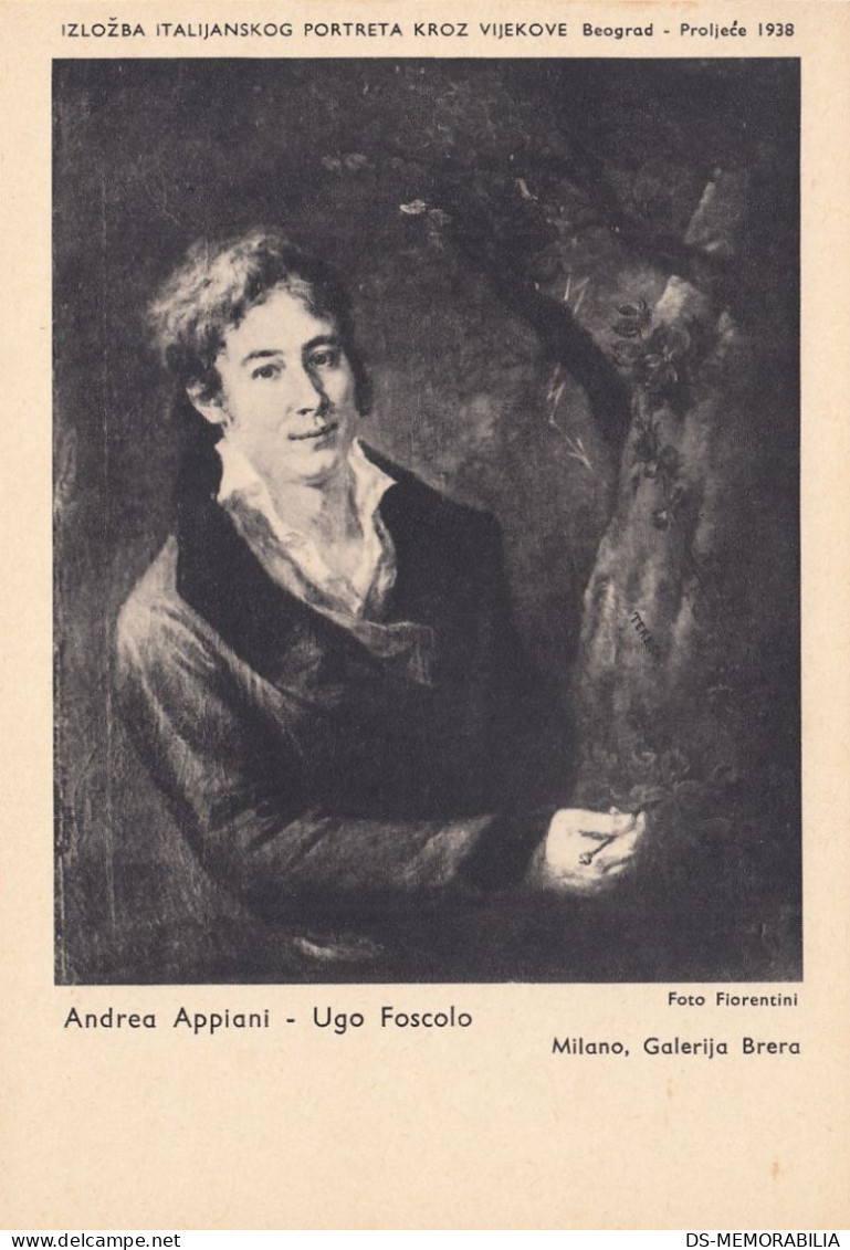 Exposition Of Italian Portrait Belgrade Serbia 1938 - Andrea Appiani - Ausstellungen