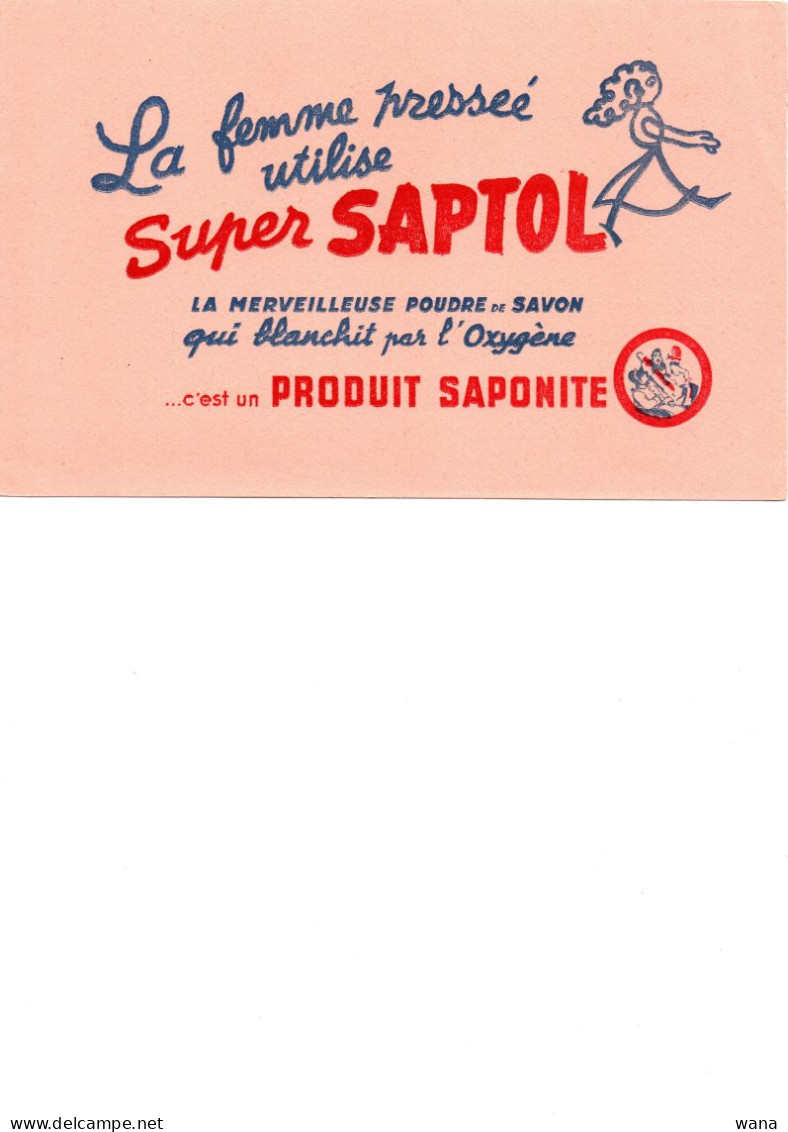 Buvard Super Saptol - Café & Thé