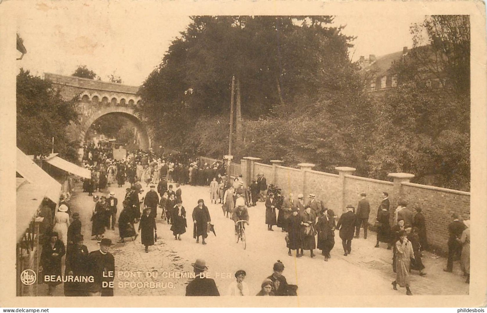 BELGIQUE  BEAURAING   Le Pont Du Chemin De Fer - Beauraing