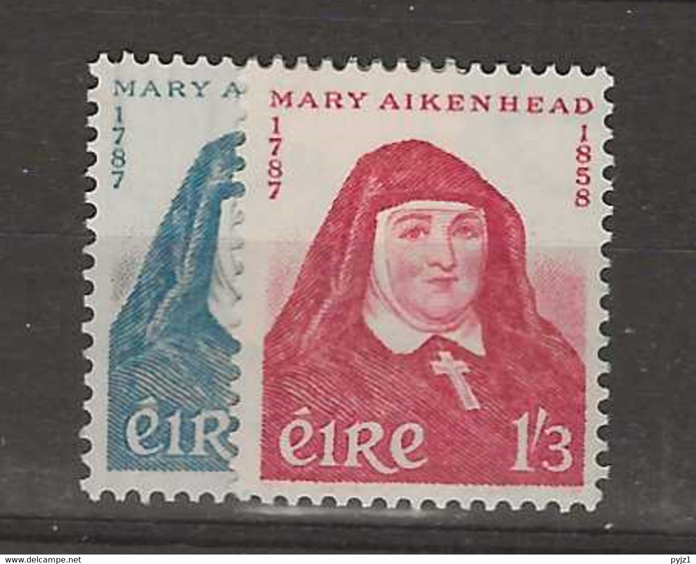 1958 MNH Ireland Mi 138-39 Postfris** - Neufs