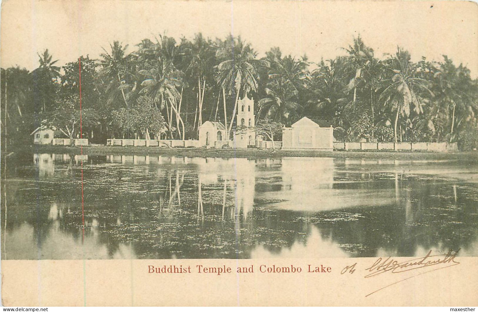 SRI LANKA Temple Bouddhiste Et Lac Colombo - Sri Lanka (Ceylon)