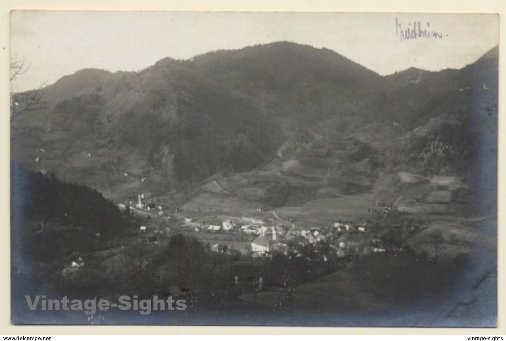 Kirchheim / Austria: Italienischer Feldzug - Übergang Der Division WW1 (Vintage RPPC 191 0s) - Ried Im Innkreis