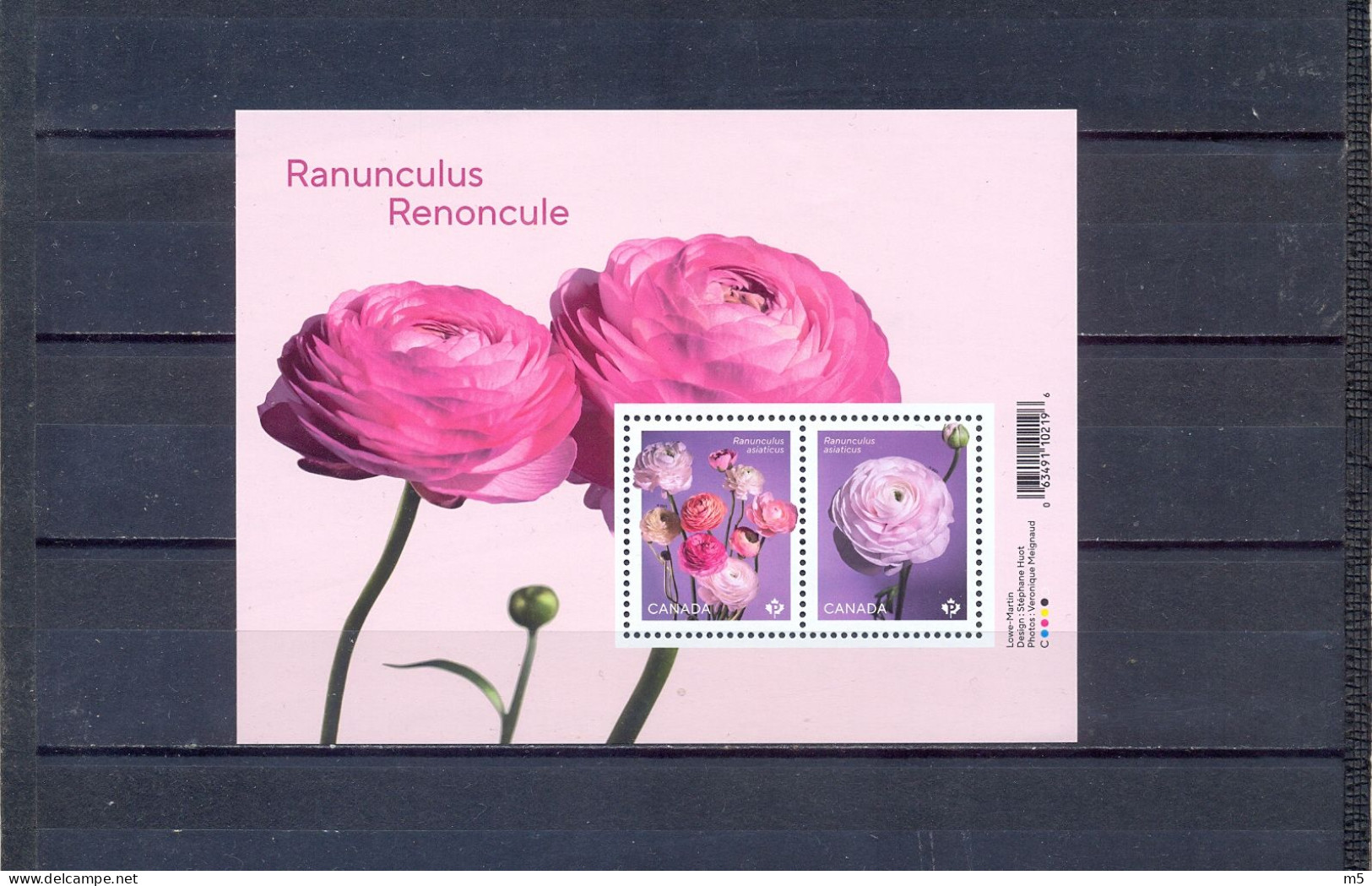 CANADA - MNH - FLOWERS -  MI.NO.BL - CV = 3,8 € - Neufs