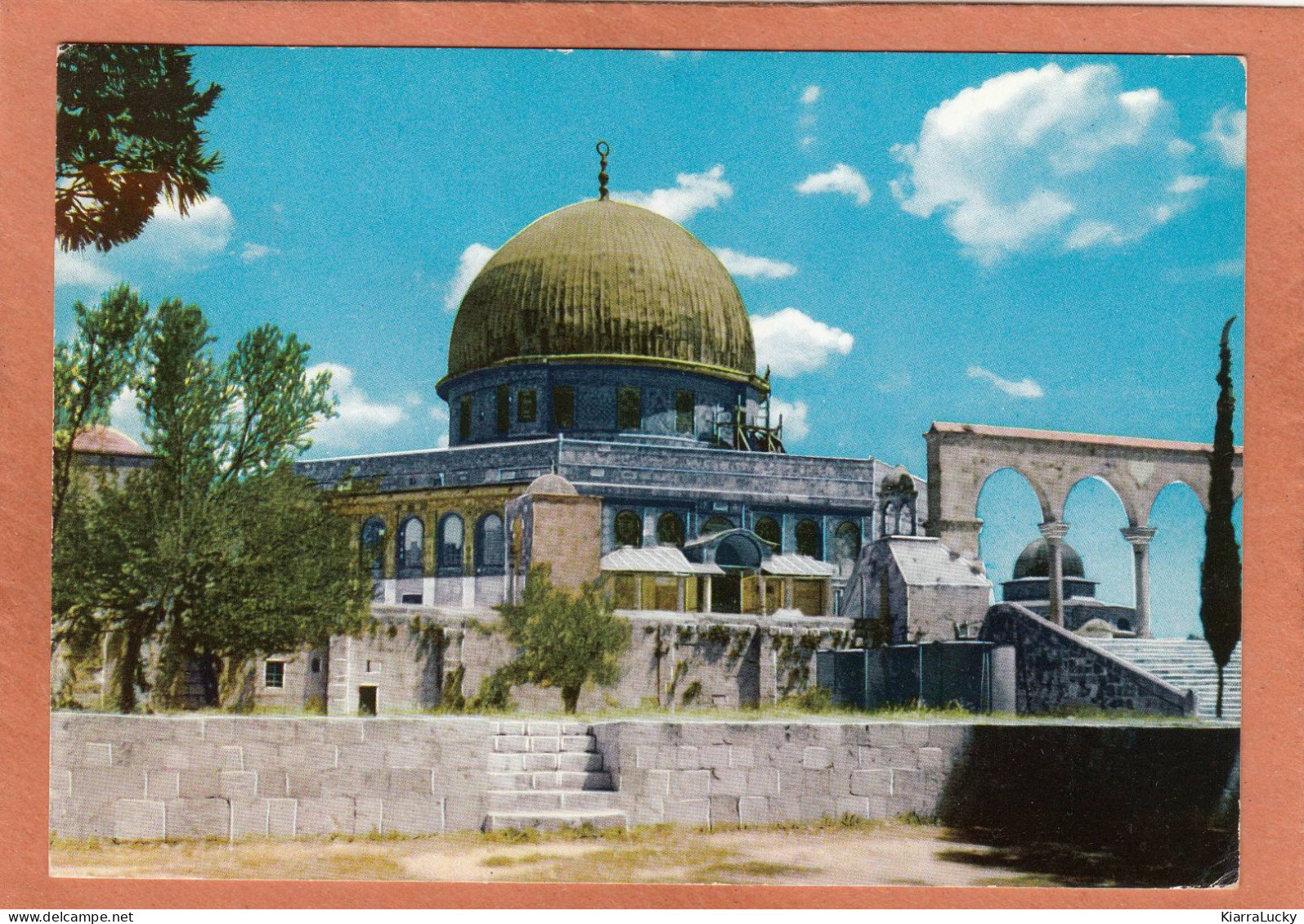 JERUSALEM - MOSQUE MOSQUEE MOSCHEA - OF DI D'OMAR - ECRITE - Islam