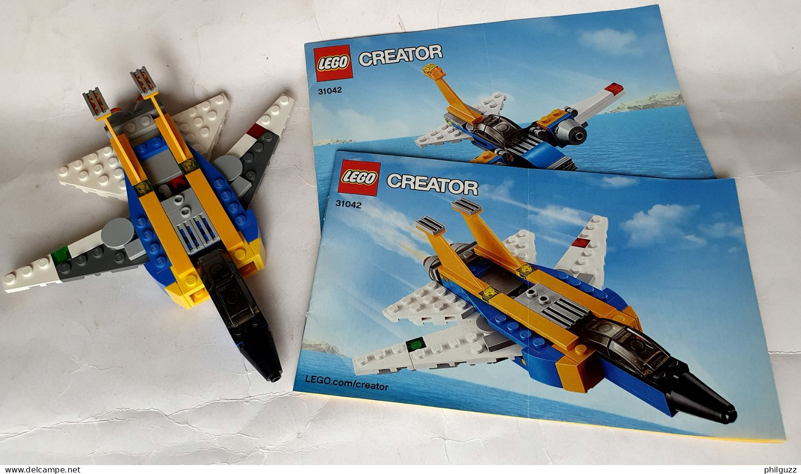 FIGURINE JOUET LEGO CREATOR 31042 Avec 2 Notices - Lego System