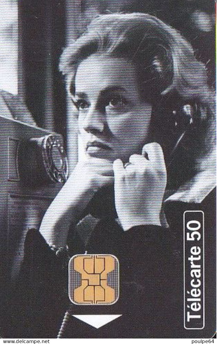 F699 10/1996 - JEANNE MOREAU - 50 OB1 - (verso : N° D+6+B+6 Chiffres - Deux Lignes) - 1996