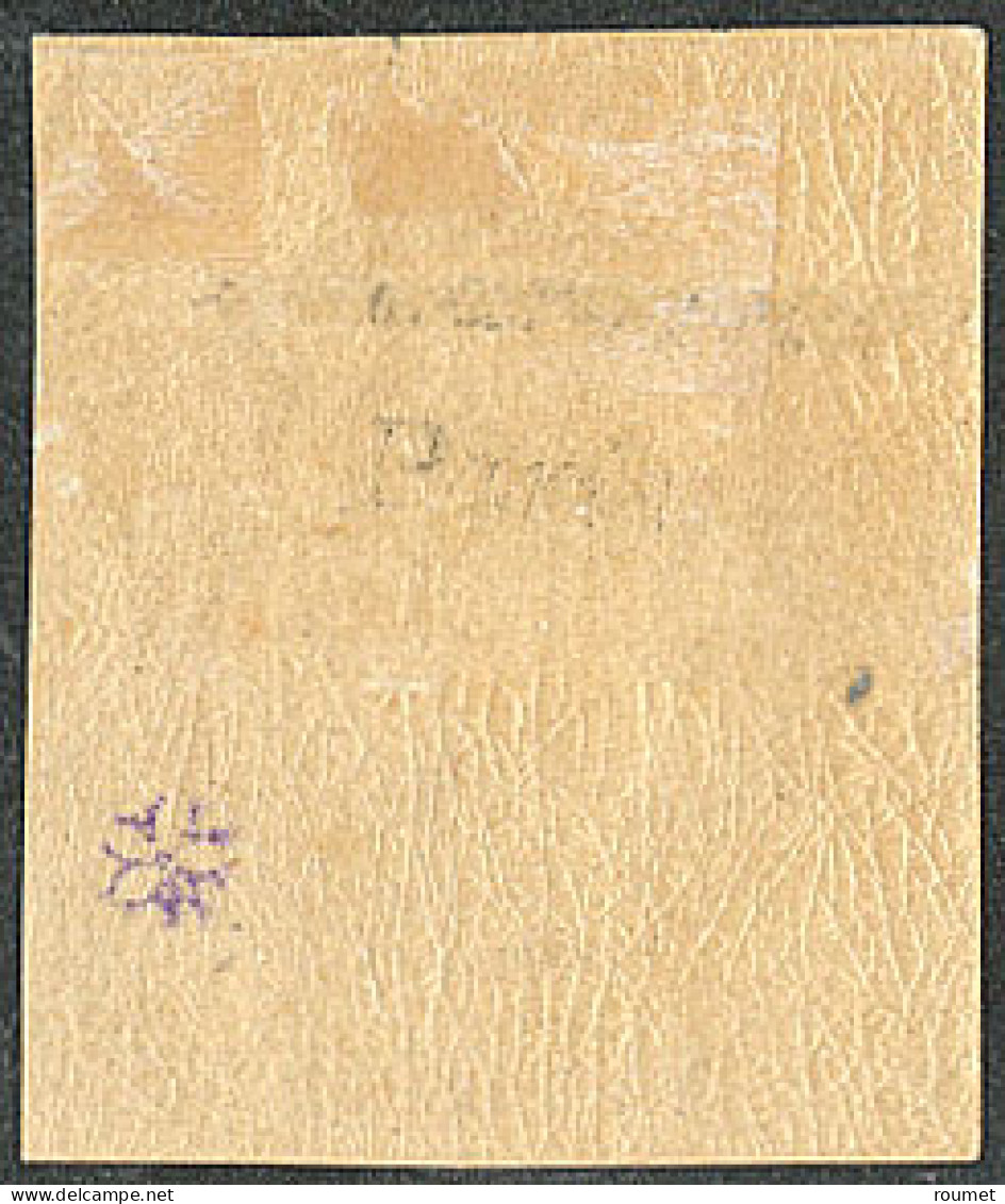 * No 1, Bistre-jaune, Nuance Foncée, Très Frais. - TB. - RR - 1849-1850 Ceres