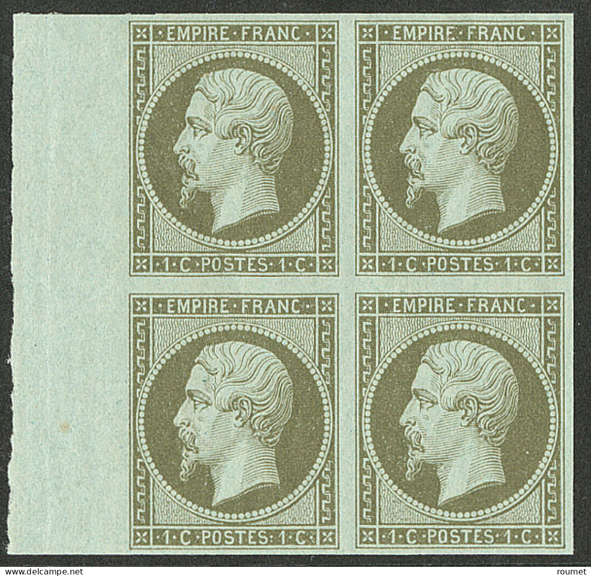 ** No 11a, Bloc De Quatre Bdf, Très Frais. - TB - 1853-1860 Napoléon III