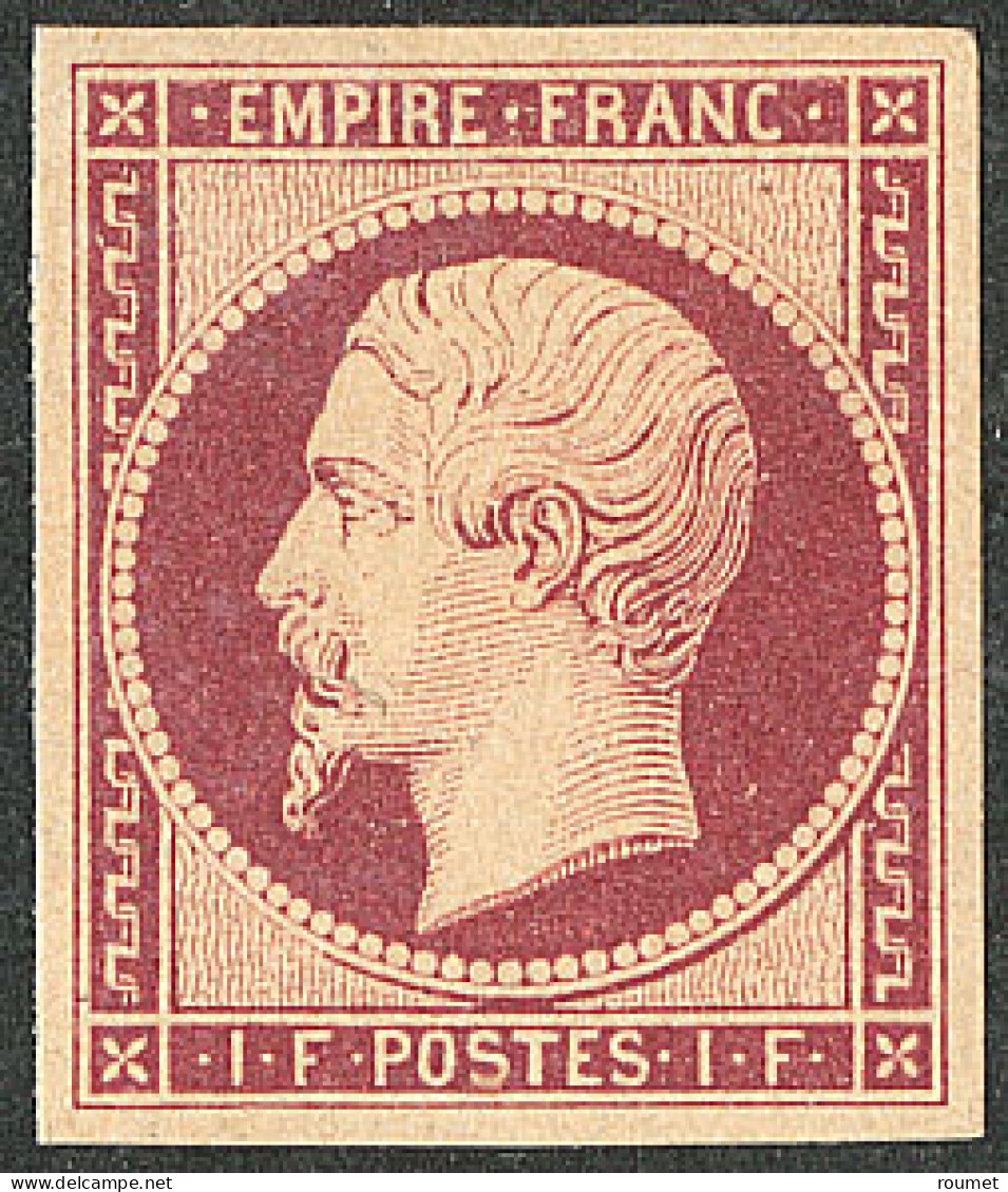 * Velours. No 18g, Forte Trace De Charnière Mais Superbe. - RR - 1853-1860 Napoleon III