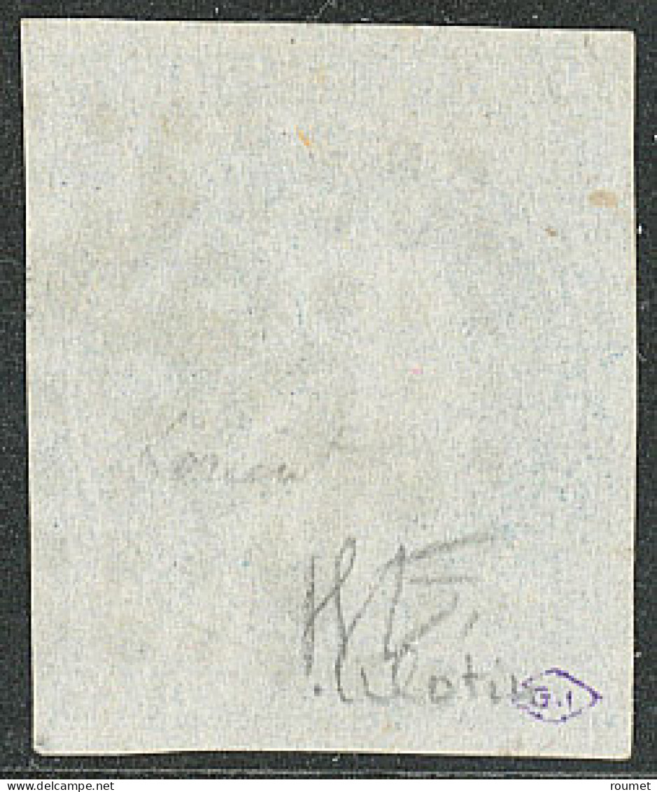 Non Dentelé. No 29Ae, Type I, Obl Gc 2084 De Lorient, Jolie Pièce. - TB. - RR - 1863-1870 Napoléon III Con Laureles