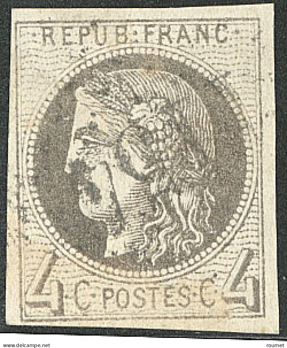 No 41Bc, Nuance Très Soutenue, Superbe. - R - 1870 Emisión De Bordeaux