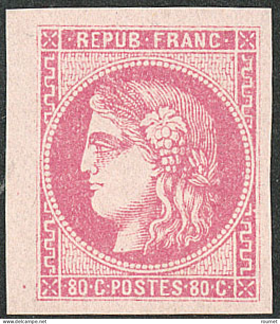 * No 49a, Rose Clair, Bdf, Jolie Pièce. - TB - 1870 Emisión De Bordeaux