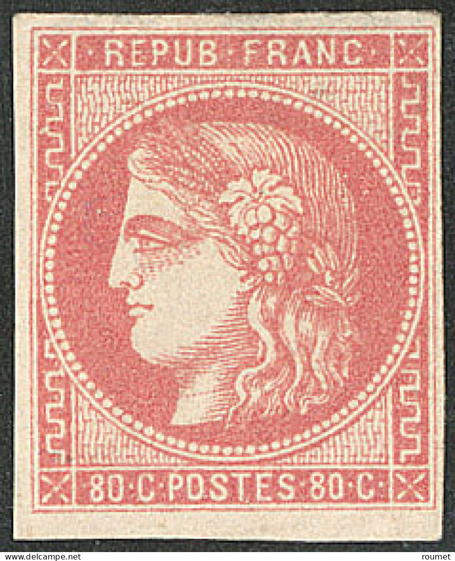 * No 49e, Saumon, Superbe. - RR - 1870 Ausgabe Bordeaux