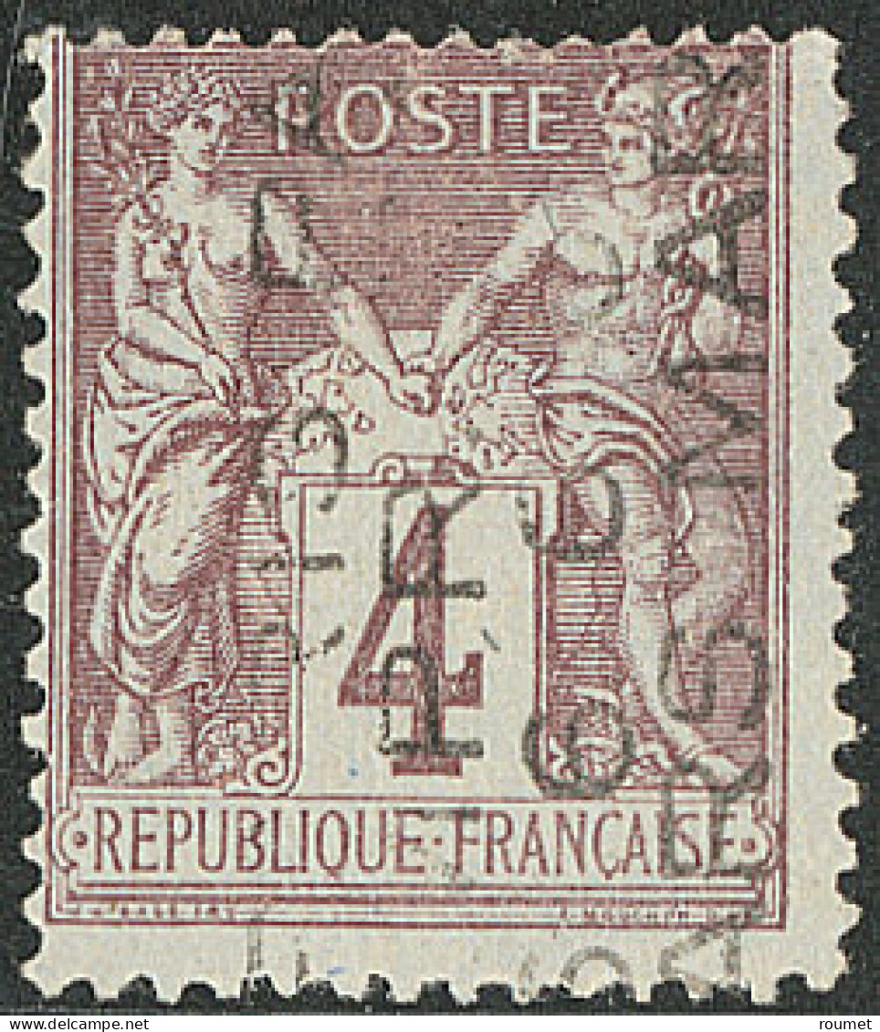 Surcharge 4 Lignes. No 2, 6 MARS, Très Frais. - TB. - R - 1893-1947