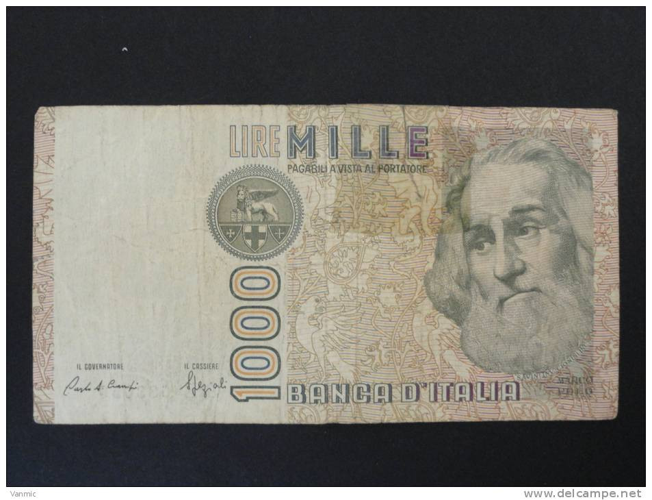 1982 - Billet 1000 Lire Type Marco Polo - QE 633059 F - Italie - 1.000 Lire