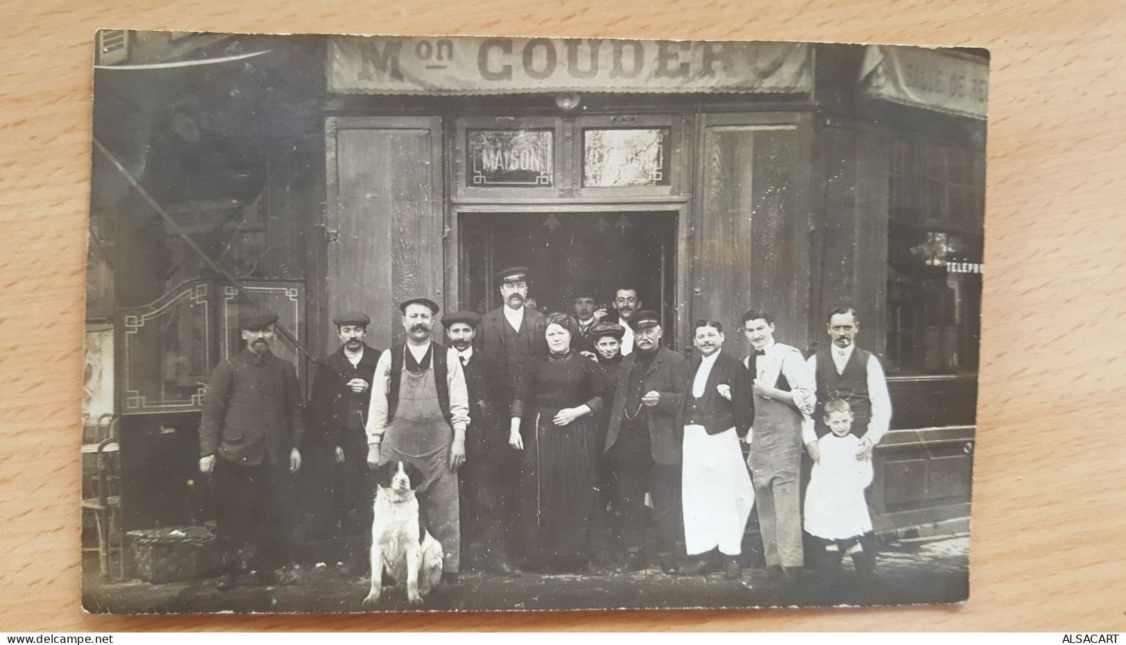 Carte Photo , Café Restaurant  , Maison Couderc - Cafés