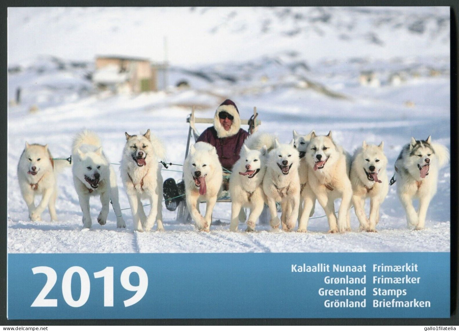 2019 - GROENLANDIA / GREENLAND - ANNATA COMPLETA / YEAR PACK . MNH - Full Years