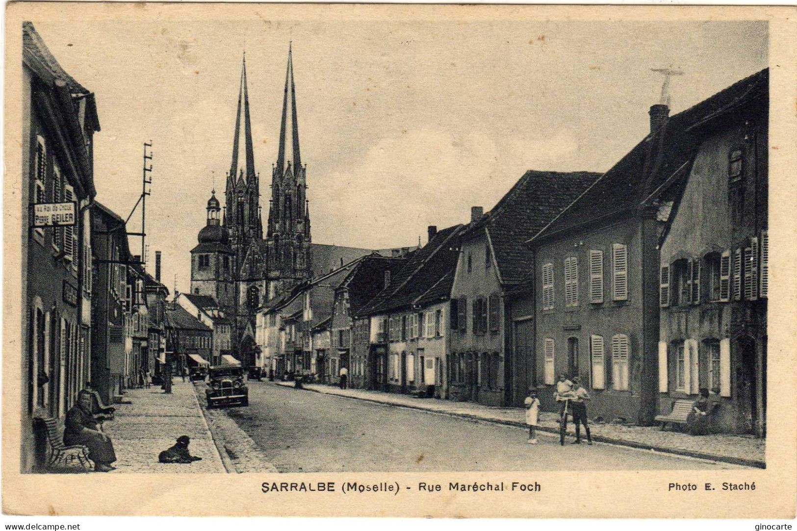 Sarralbe Rue Marechal Foch - Sarralbe