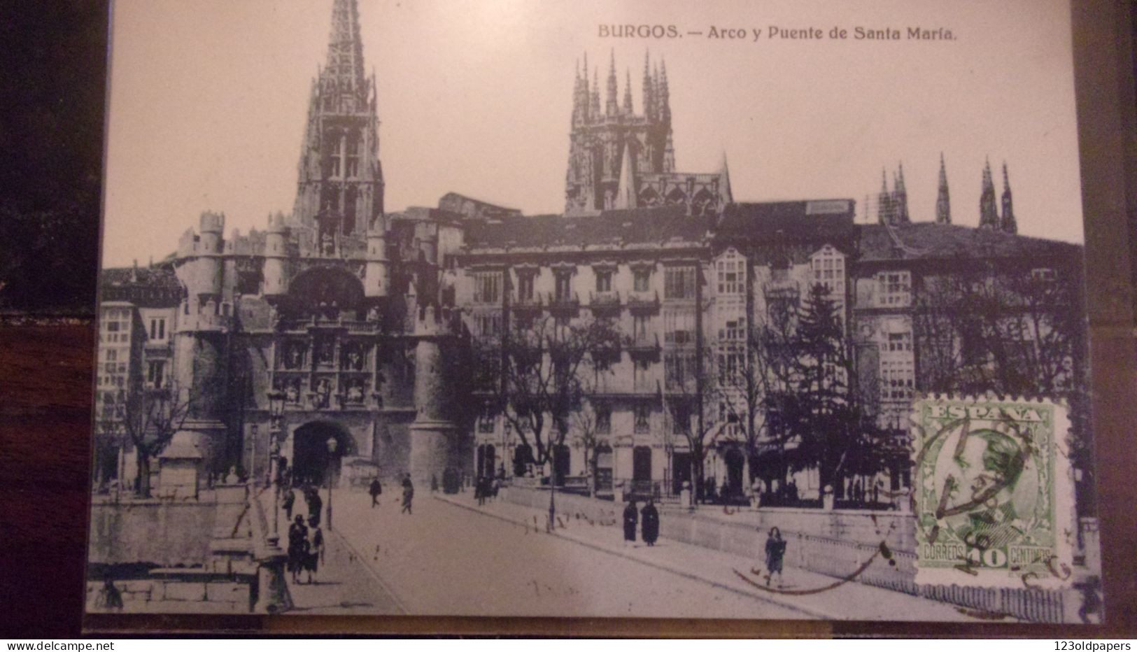 SPAIN ESPAGNE Tarjeta Postal De BURGOS - Burgos