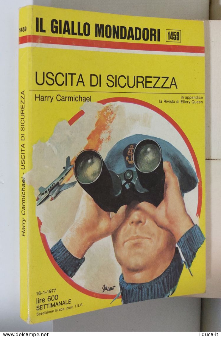 I116926 Classici Giallo Mondadori 1459 - Harry Carmichael - Uscita Di Sicurezza - Krimis