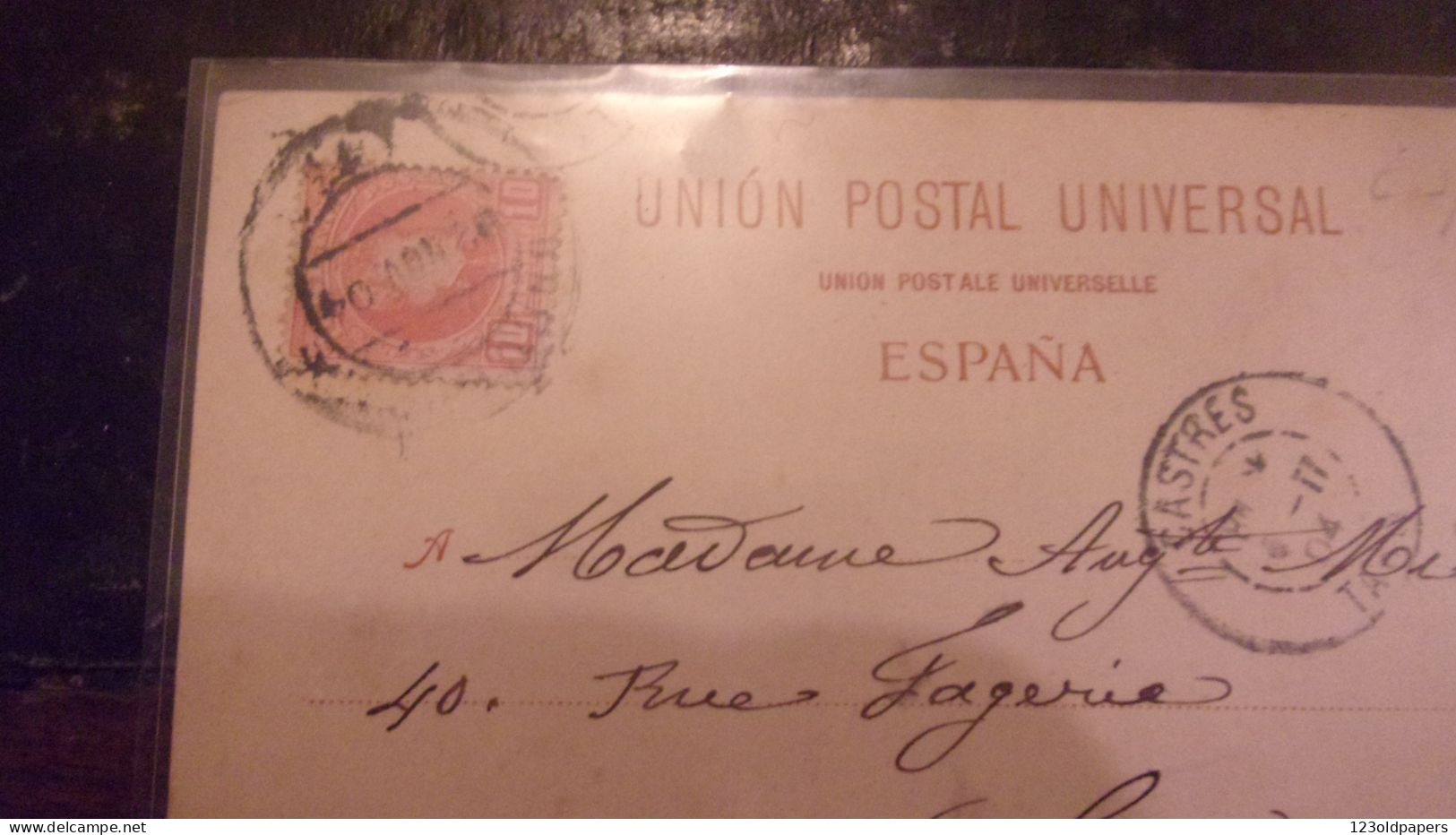 SPAIN ESPAGNE Tarjeta Postal De BARCELONA - Barcelona
