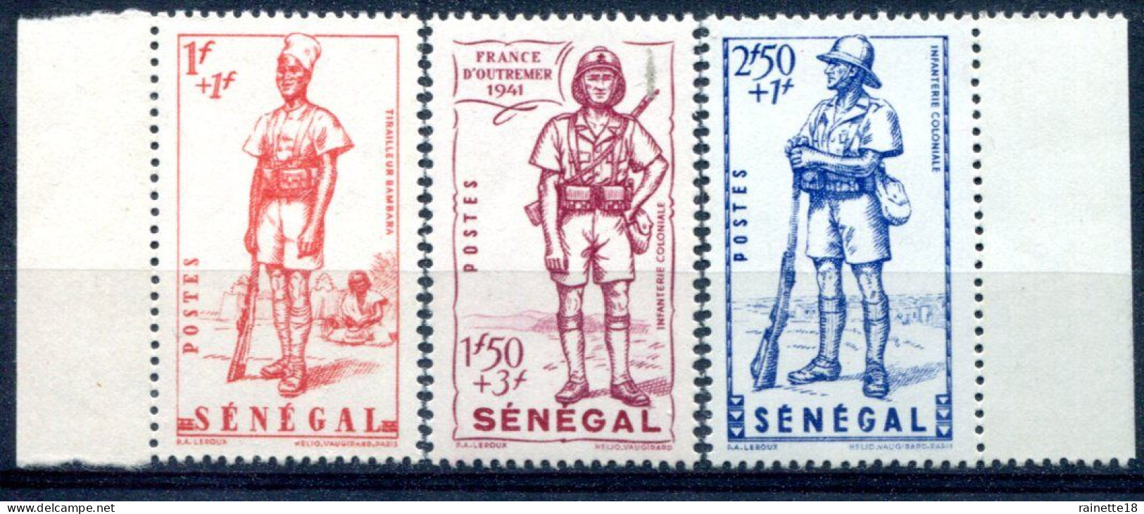 Sénégal              170/172 * - Ongebruikt